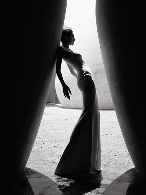 Fashion portrait from Saman Parham Artworks