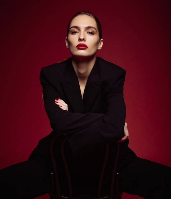 Editorial model development portrait